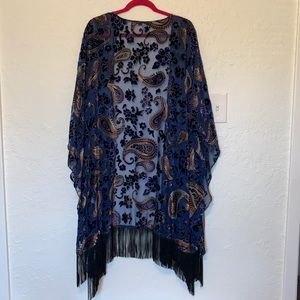 ELLA MOON Cassidy Metallic Kimono